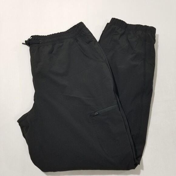 Eddie Bauer Pants - Eddie Bauer Polar Fleece Lined Pants Womens 14 XL Flexion Black Zippered Pockets
